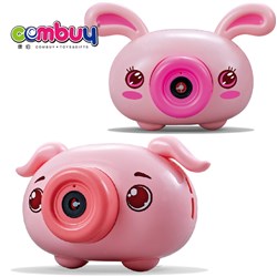 CB868412 CB868413 - Outdoor play game toy pig automatic camera bubble machine